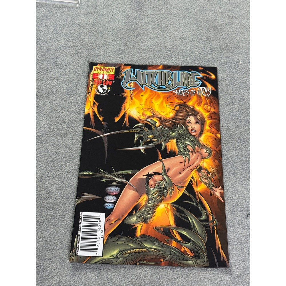 Witchblade Shades of Gray 1 Dynamite Top Cow Comic Book 2007 Batista Cover